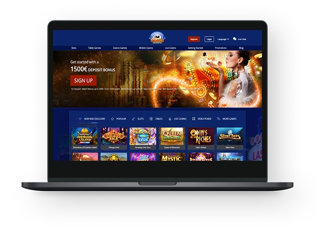 AllSlots Casino CA Desktop